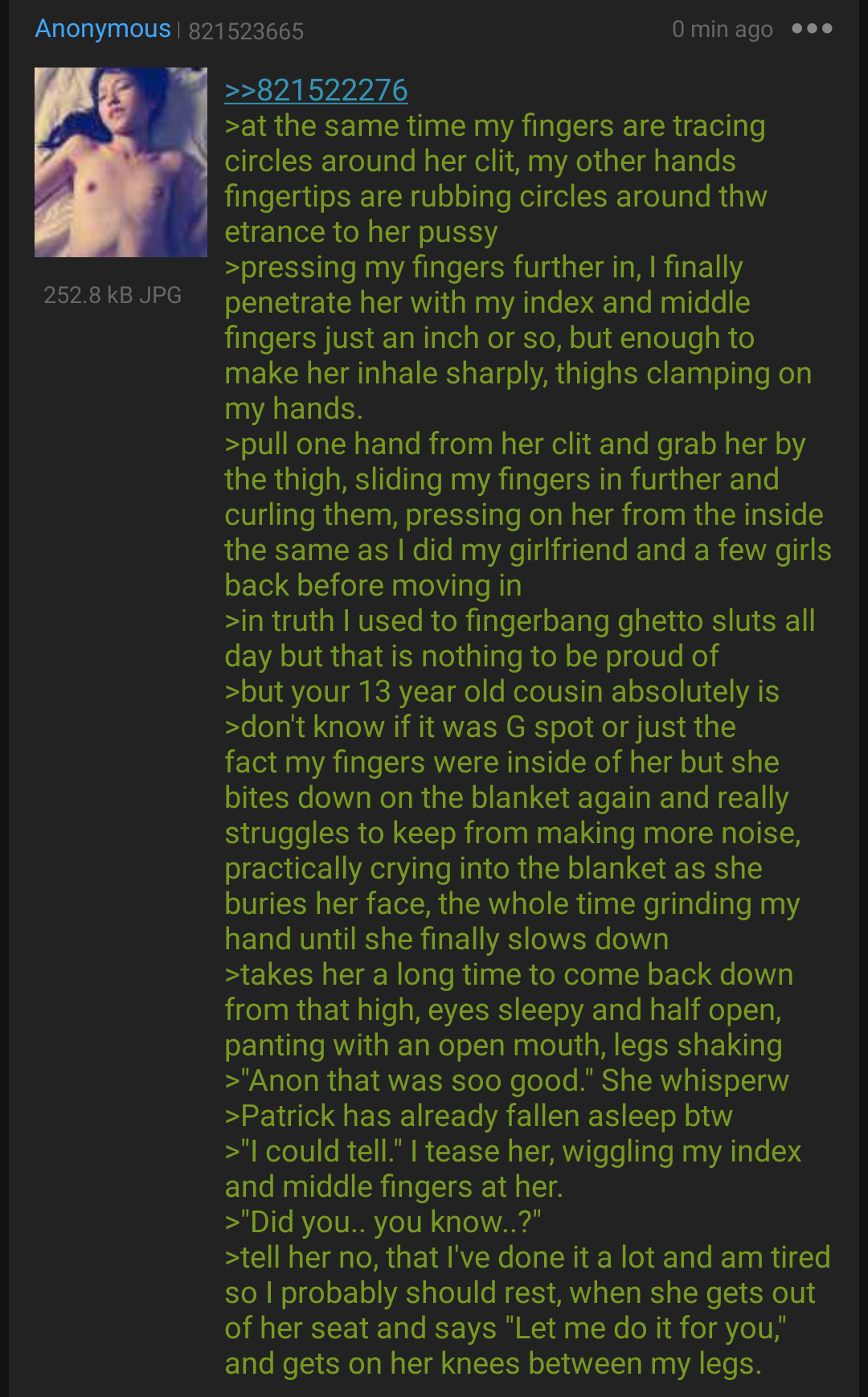 Anon accidentally mistakes his adorable younger cousin for his girlfriend